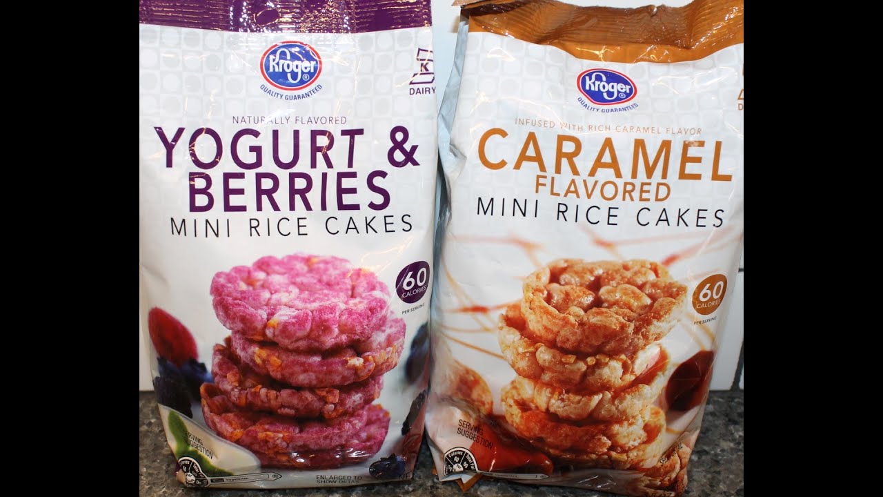 Kroger: Yogurt &  Berries and Caramel Mini Rice Cakes ...