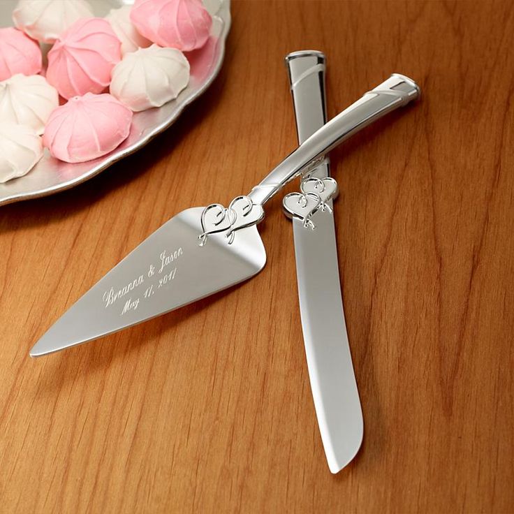 Lenox True Love Cake Server and Knife Set