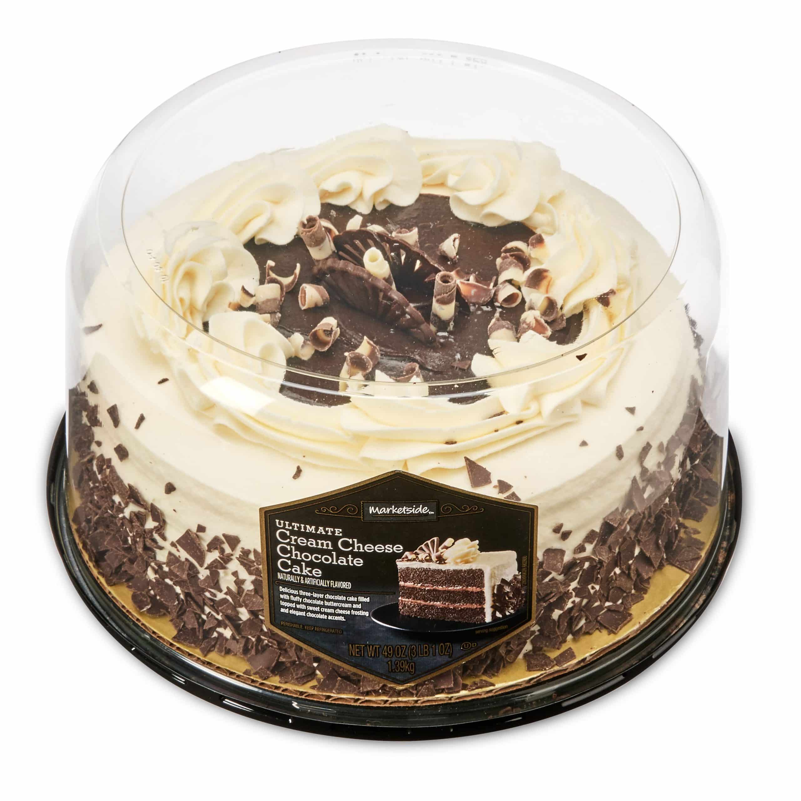 Marketside Ultimate Cream Cheese Chocolate Cake, 49 oz