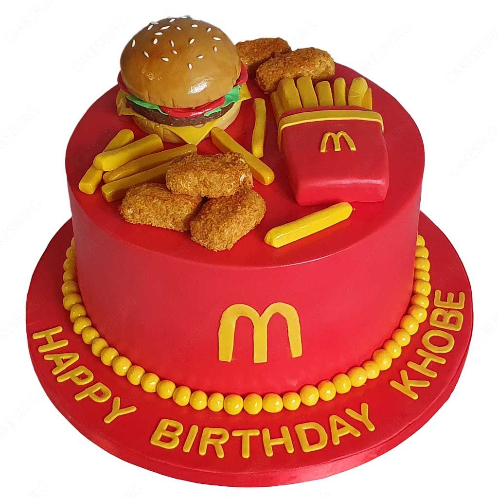 McDonalds Menu Cake #1 in 2021