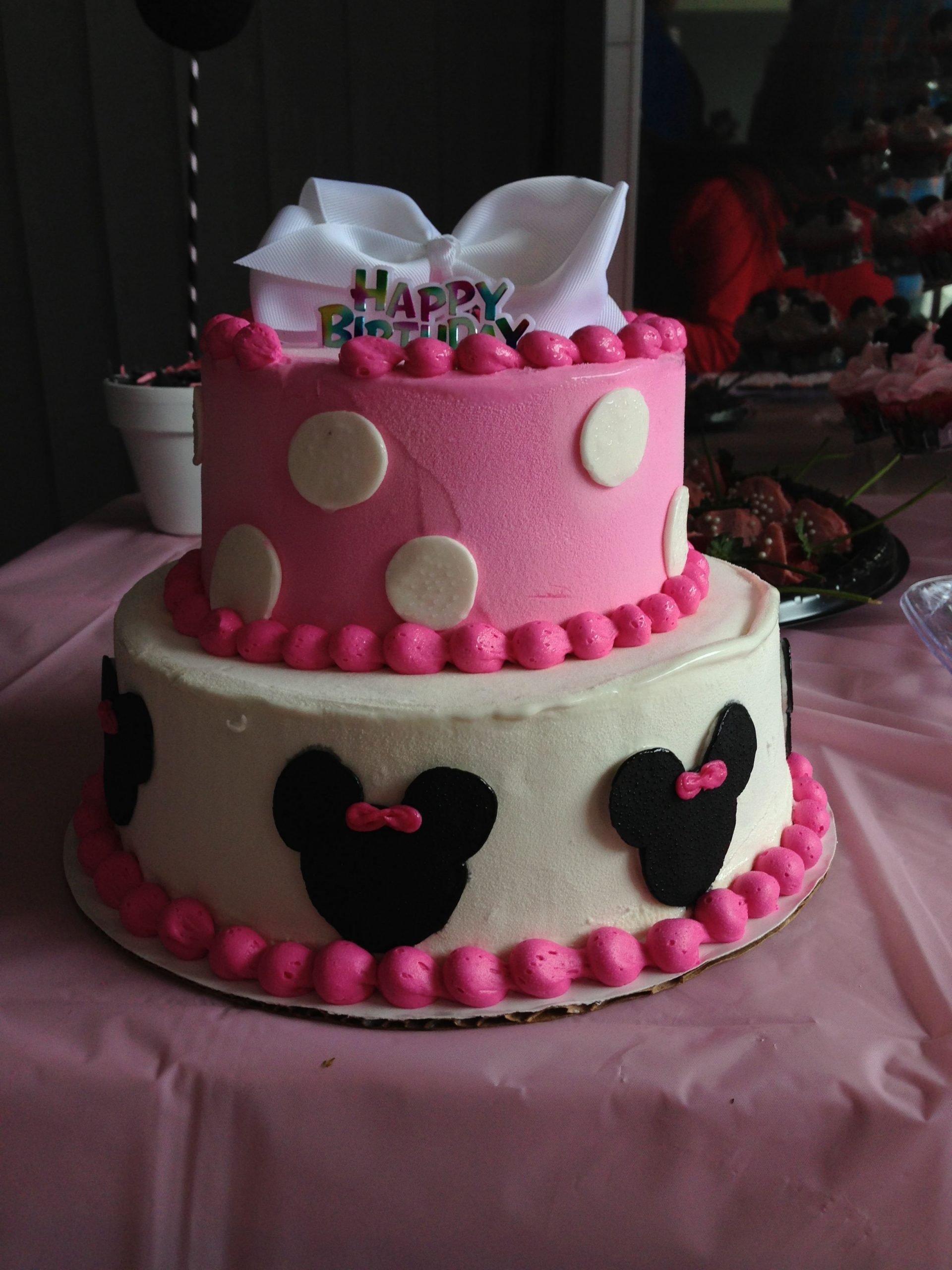 Minnie Mouse birthday party ideas. Minnie Mouse ice cream ...