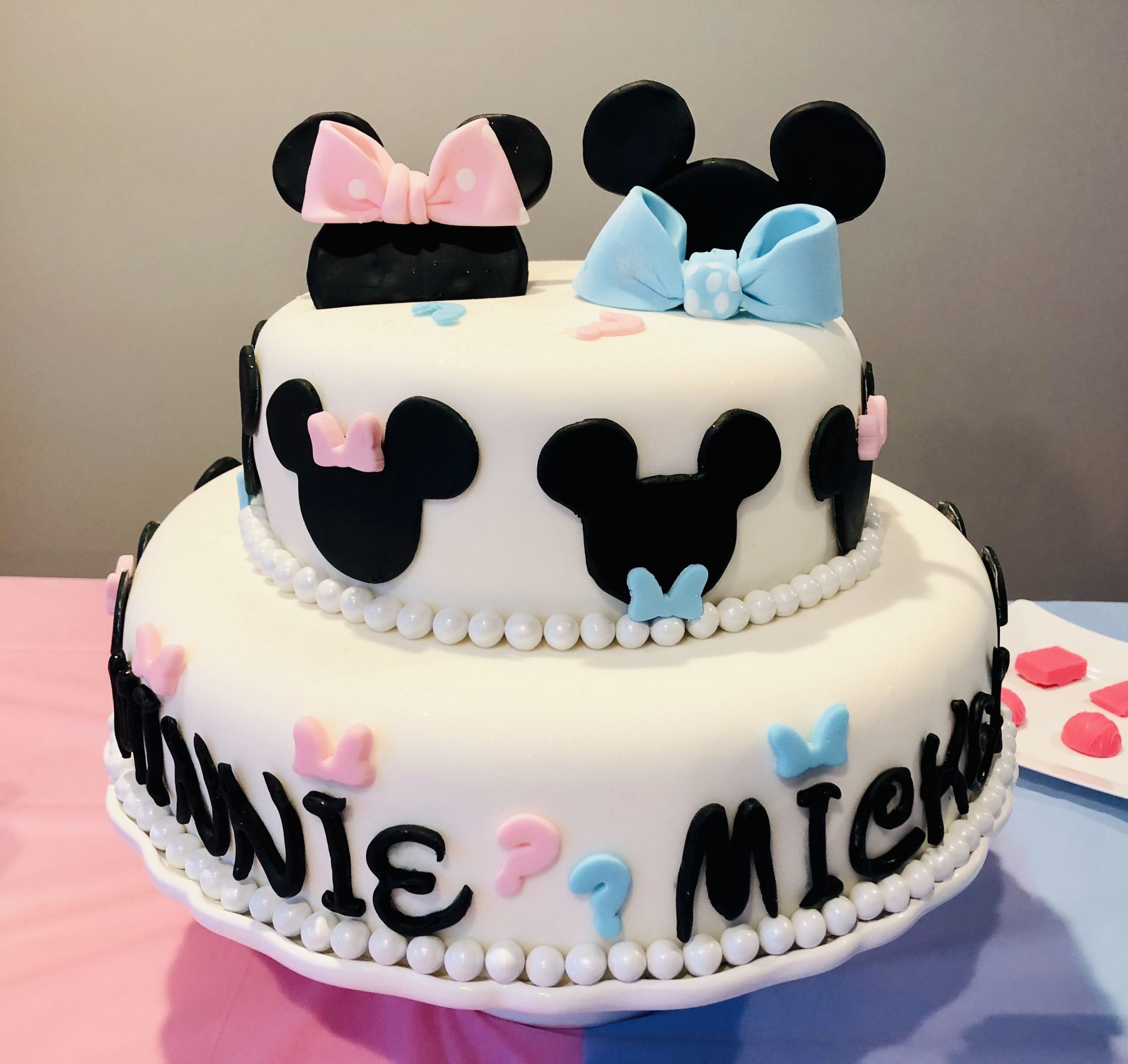 Minnie or Mickey Cake