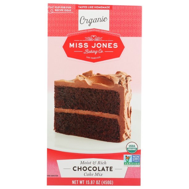 Miss Jones Organic Chocolate Cake Mix, 15.87 Oz