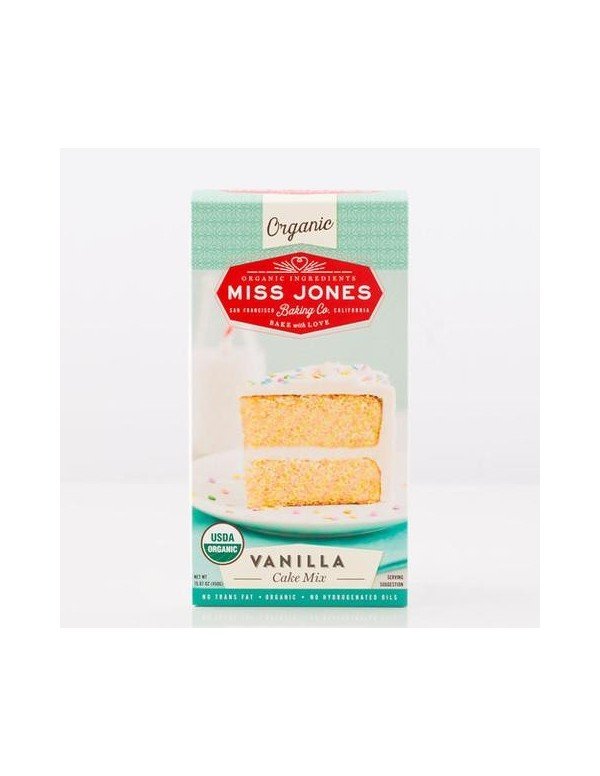 Miss Jones Organic Vanilla Cake Mix (6x15.87 OZ)
