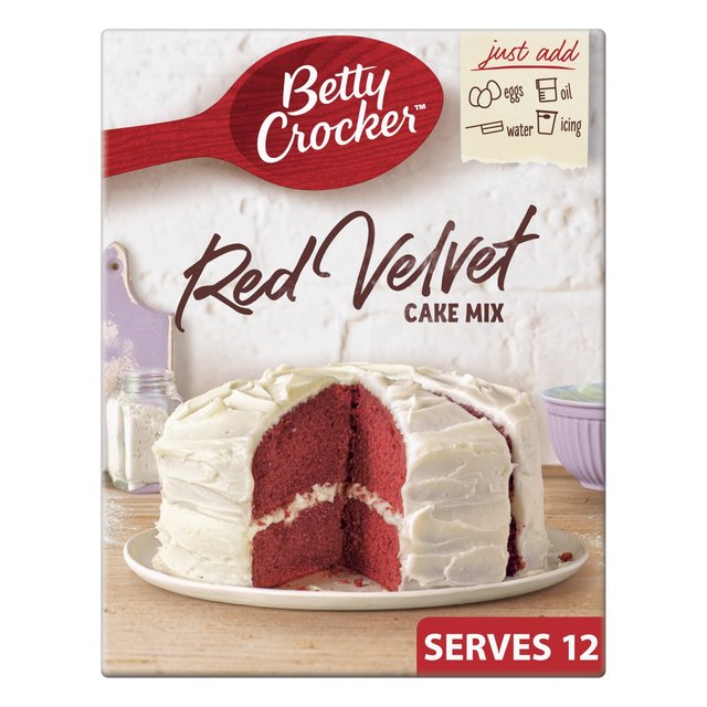 Morrisons: Betty Crocker Red Velvet Cake Mix 425g(Product Information)