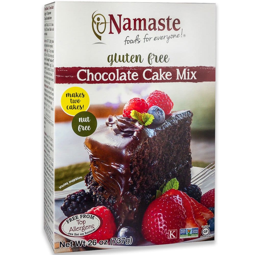 Namaste Foods Gluten Free Chocolate Cake Mix, 26 oz Box