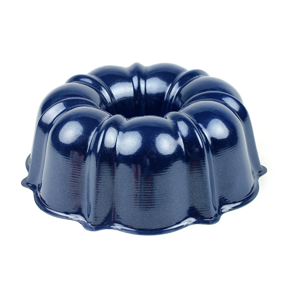 Nordicware Navy Blue Bundt Cake Pan, 6