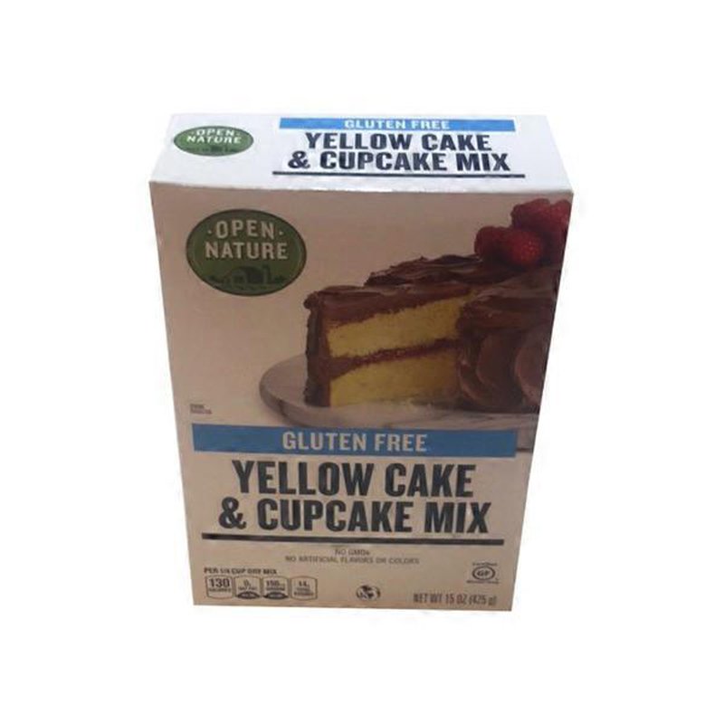 Open Nature Gluten Free Yellow Cake &  Cupcake Mix (15 oz) from Safeway ...