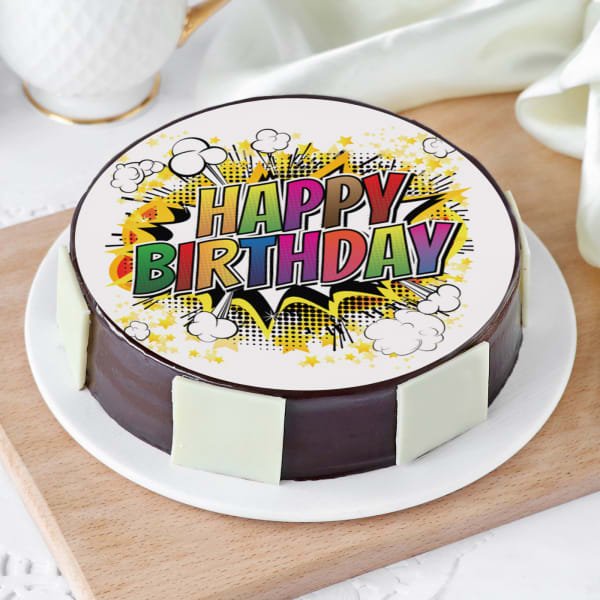 Order Happy Birthday Blast Cake 1 Kg Online at Best Price ...