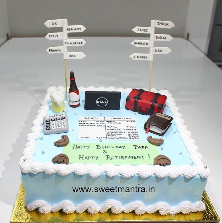 Order, Send Theme 3D Fondant Cake delivery Pune