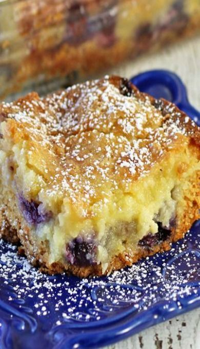 Pineapple Blueberry Ooey Gooey Butter Cake #SundaySupper ...
