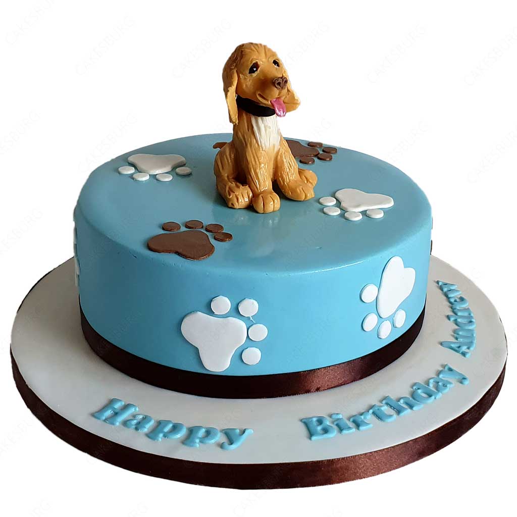 Puppy Dog Cake #2  CAKESBURG Online Premium Cake Shop