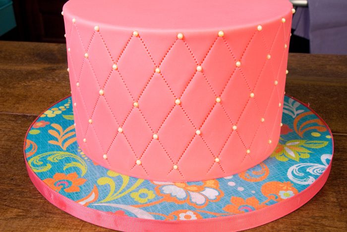 Quilted Fondant