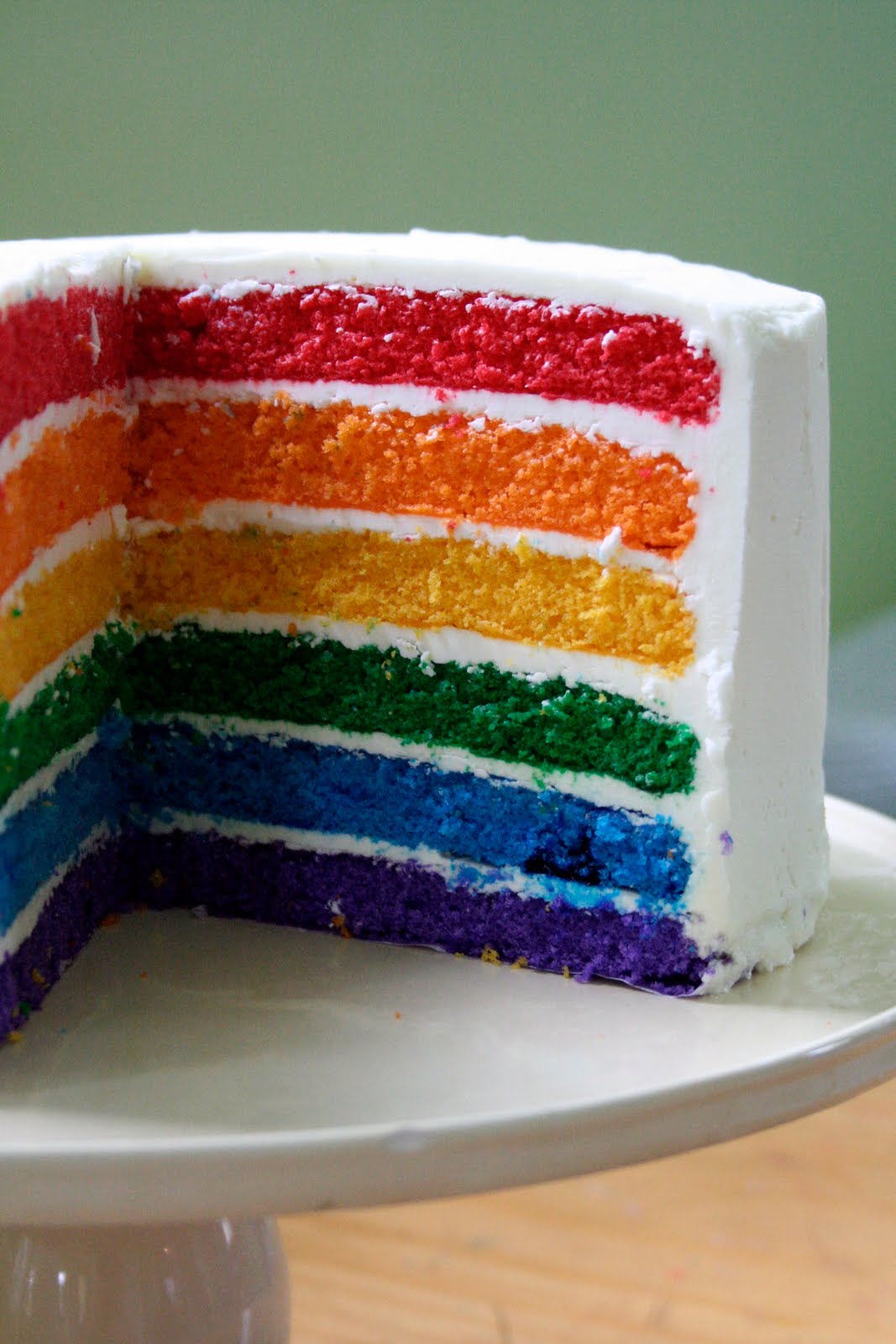 Rainbow Cake : Oven Love