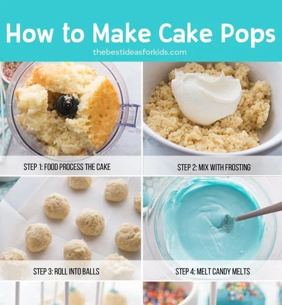 Recoie For Cake Pops Made Using Moulds : How To Make Cake Pops Cake ...