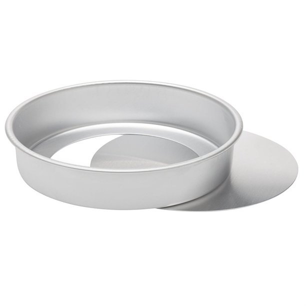 Removable Bottom Round Cake Pan 8 by 2 Inch Deep