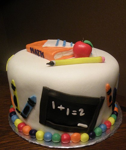 School Cake by Kristie M of Birthday Cakes 4 Free, San Ant ...
