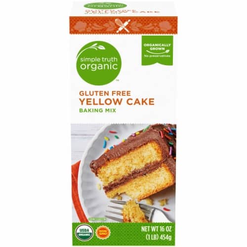 Simple Truth Organic Gluten Free Yellow Cake Baking Mix, 16 oz
