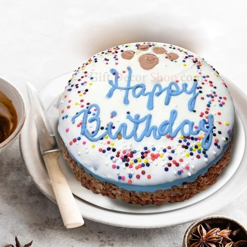 Special Vanilla Cake for Happy Birthday Online Order &  Send, Midnight ...