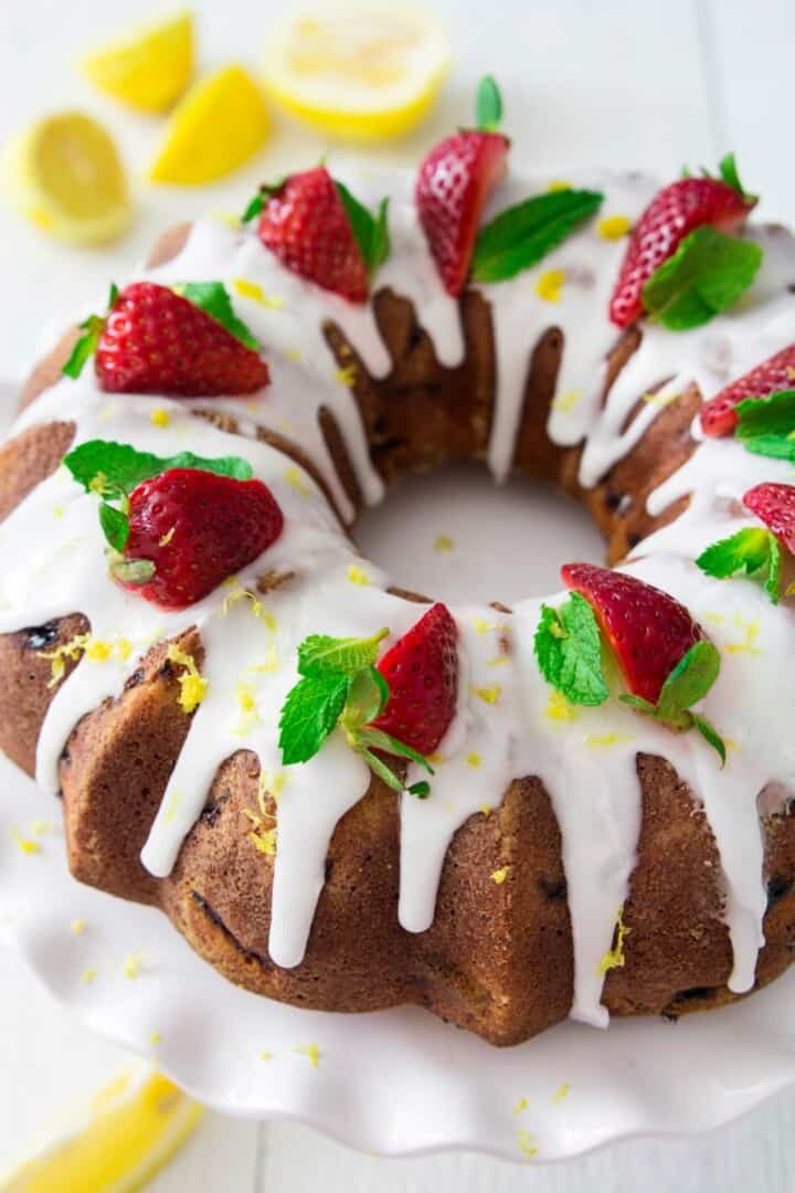 Strawberry Bundt Cake Recipe