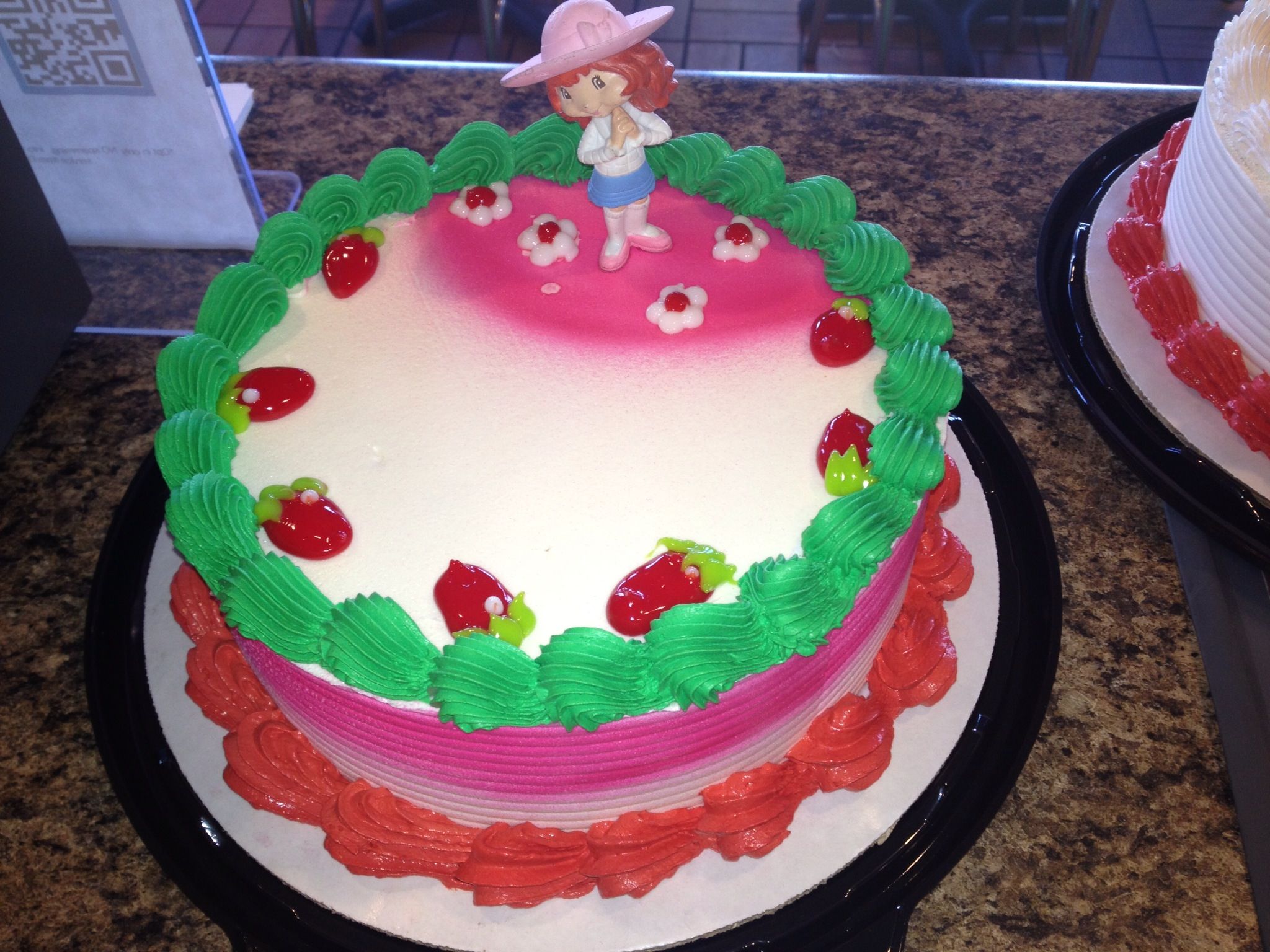 Strawberry Shortcake Dq cakes...Dairy Queen