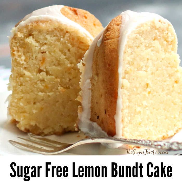 Sugar Free Lemon Bundt Cake #sugarfree #cake #holidays # ...