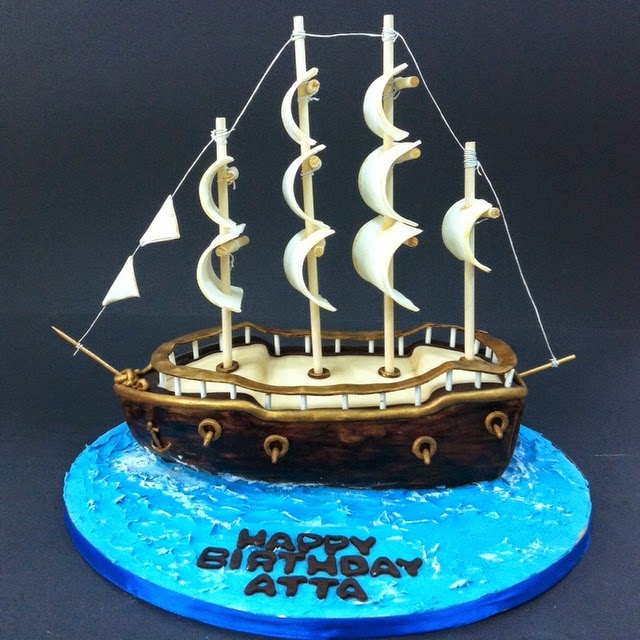 TeaRoom by Bel Jee: A Ship Cake