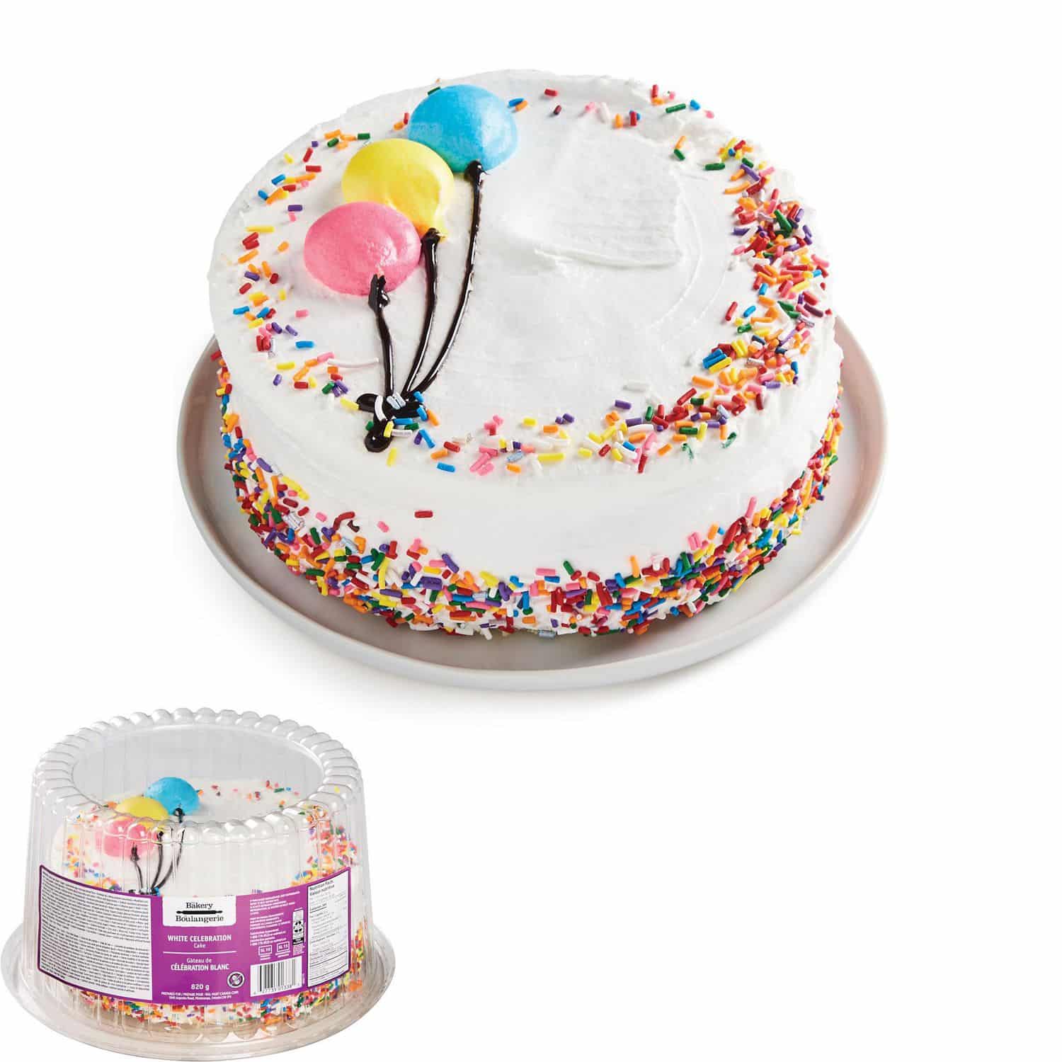 The Bakery White Celebration Cake