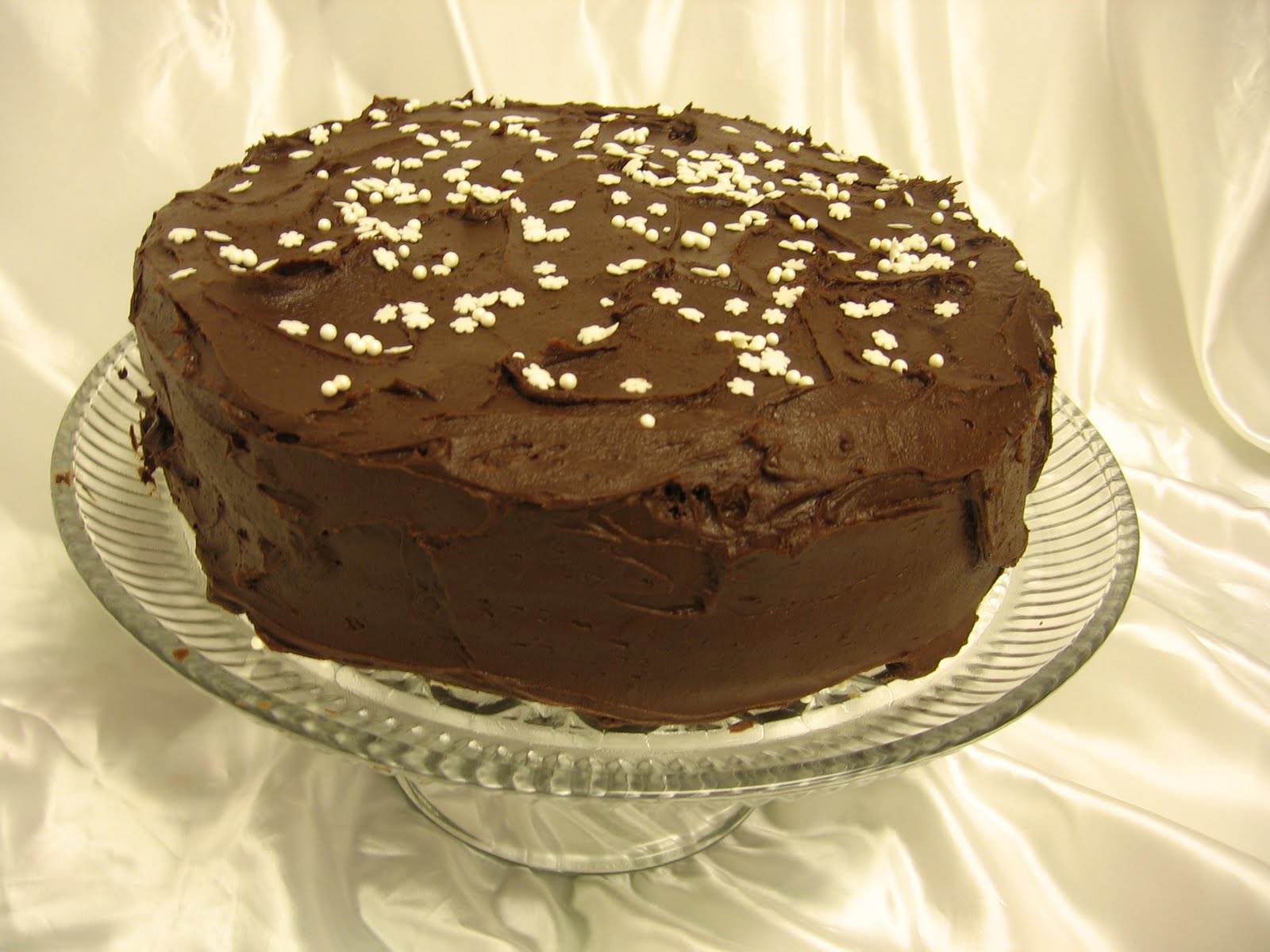 The Mommy Diaries: Delicious Chocolate Cake {from scratch}