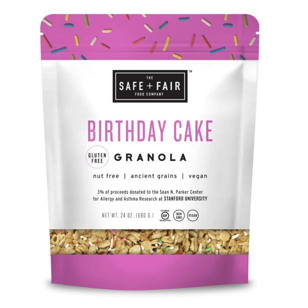 The Safe Fair Food Company Birthday Cake Granola, 24 Ounce ...