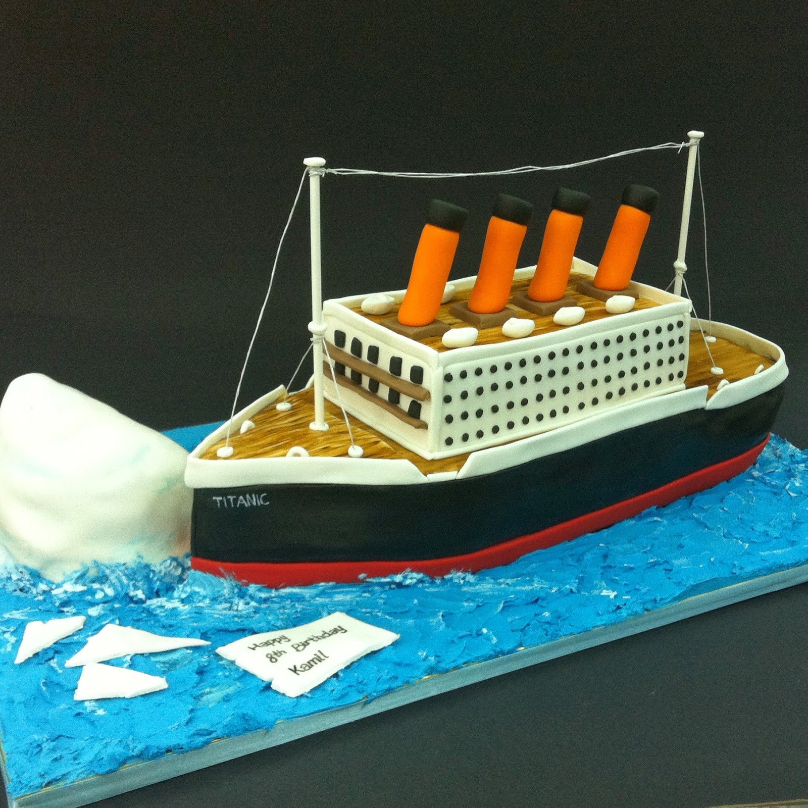 The top 20 Ideas About Ship Birthday Cake