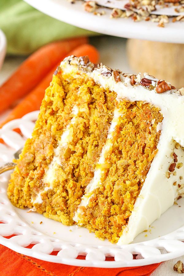 This Easy Carrot Cake Has The Best Homemade Cream Cheese Frosting ...