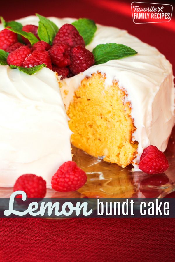 This Nothing Bundt Cakes Lemon Cake Copycat recipe tastes ...