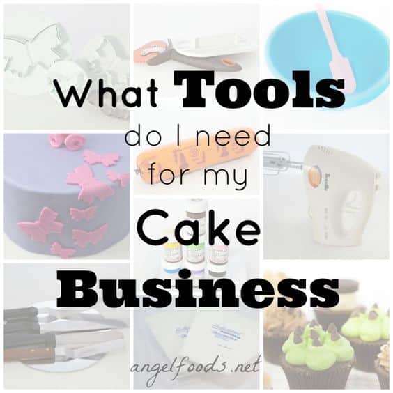 Tools to Buy for Starting a Cake Business