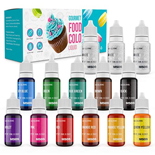 Top 10 Gel Food Coloring for Royal Icing  Cake Decorations  ClickyMicky