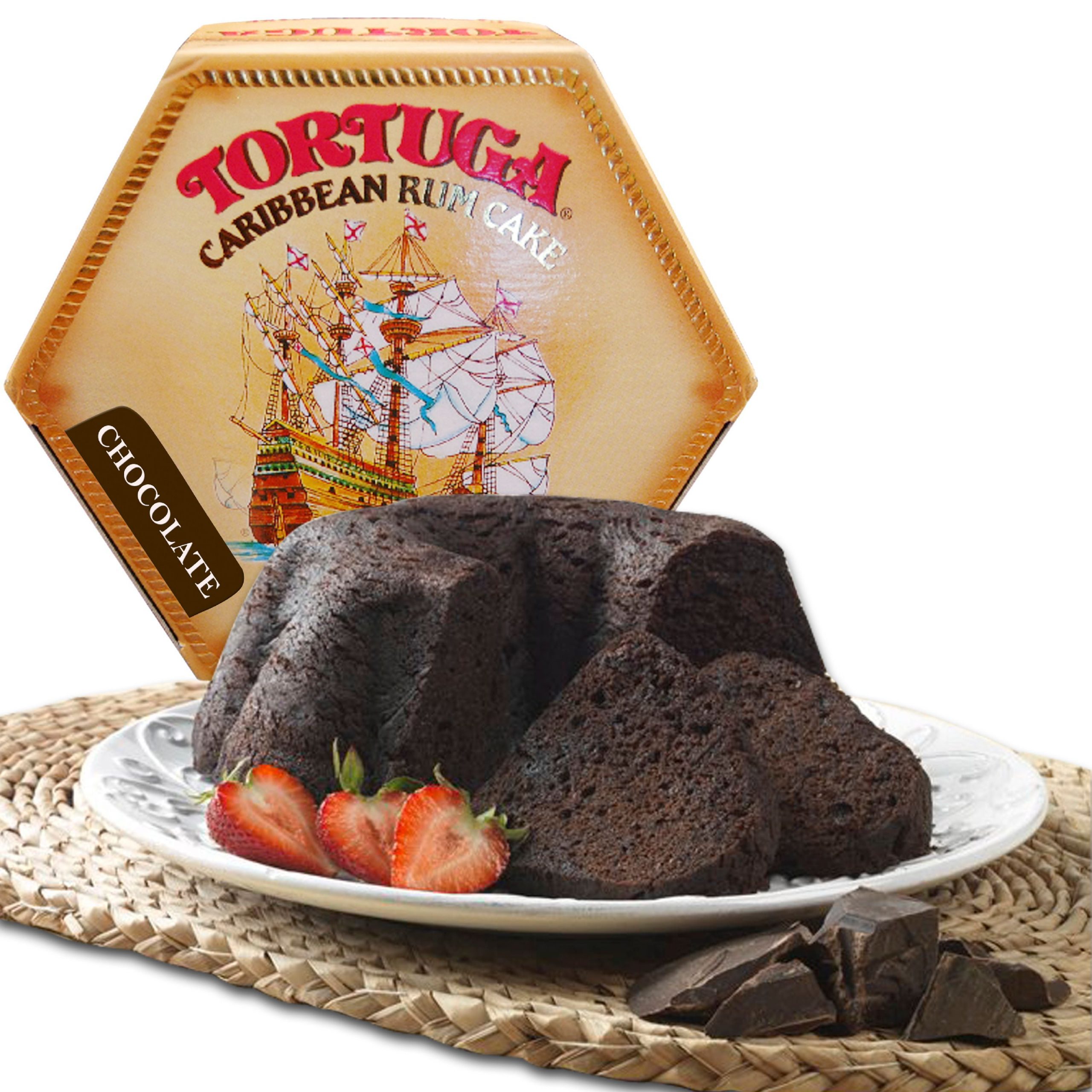 Tortuga Caribbean Rum Cake 4 oz Chocolate Flavored FREE SHIPPING ...