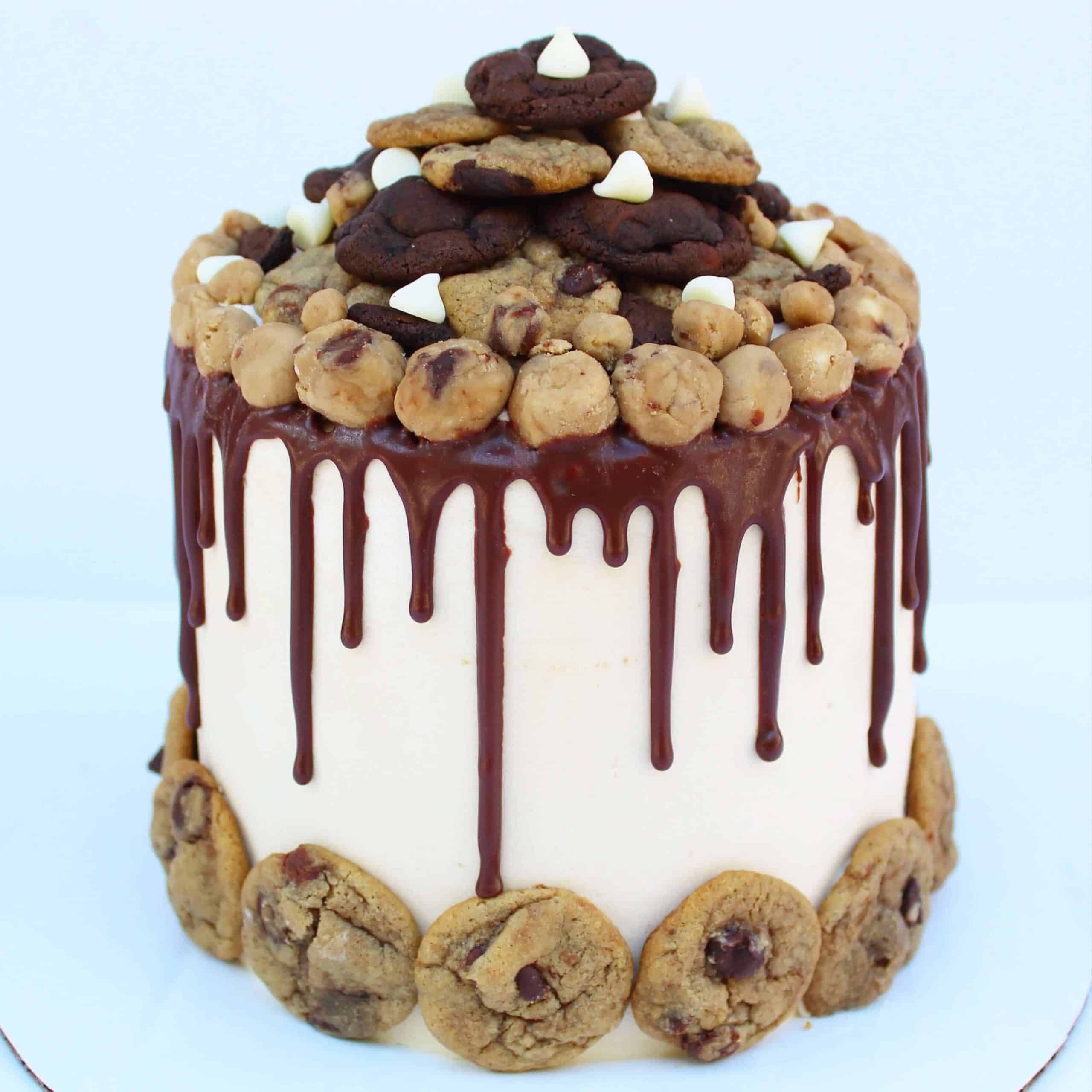 Ultimate Chocolate Chip Cookie Dough Cake