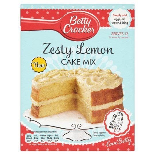Vanilla Betty Crocker Cake Mix Recipes