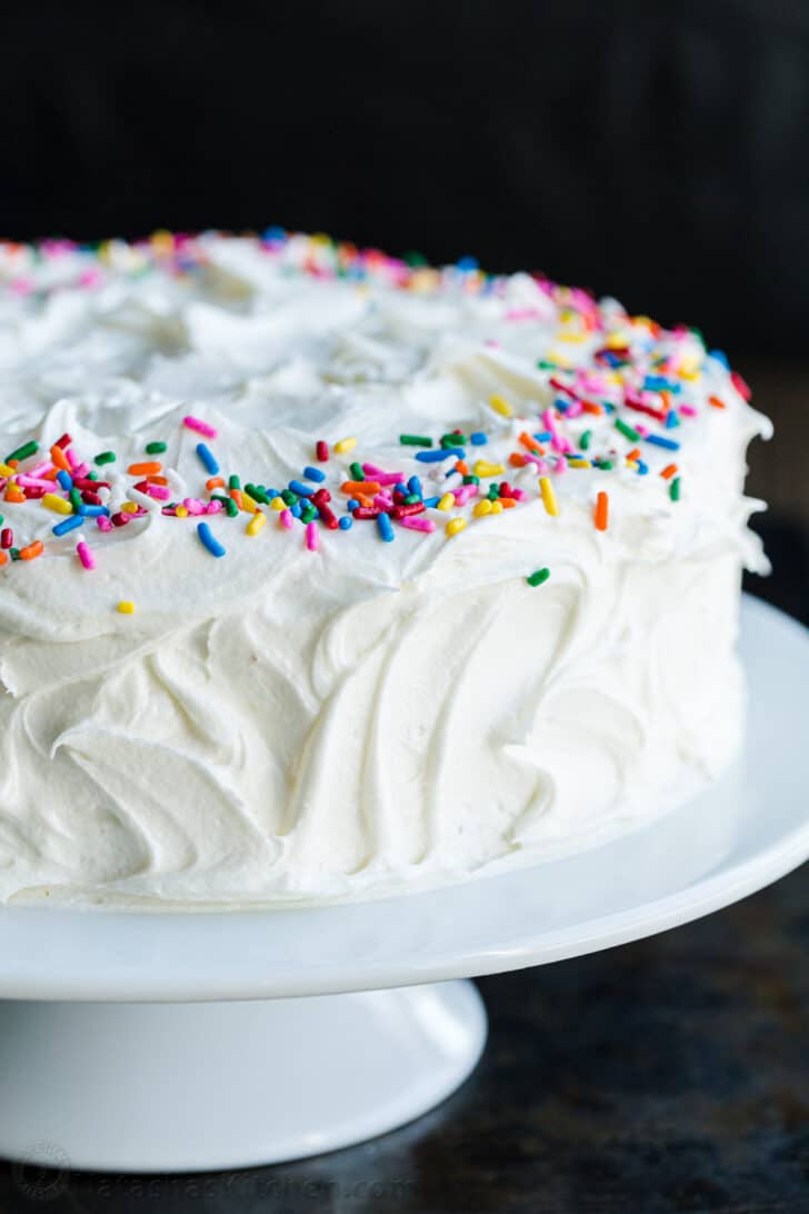 Vanilla Cake Recipe (VIDEO)