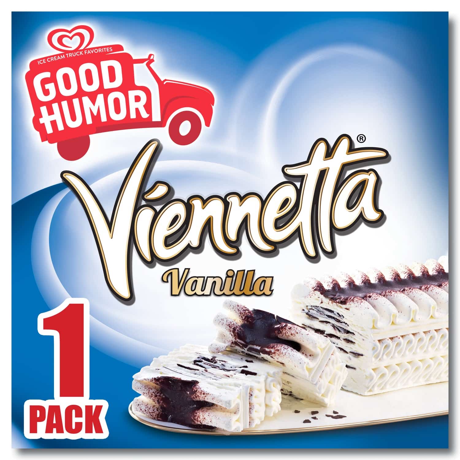 Vanilla Viennetta Frozen Dairy Dessert Cake