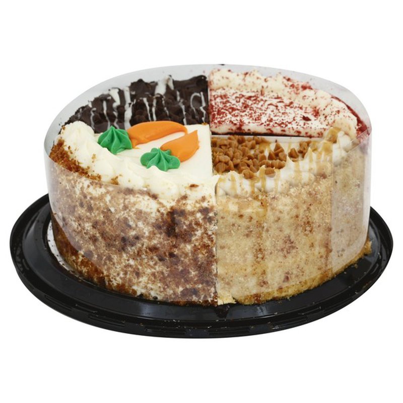 Variety Cake, Caramel, Red Velvet, Chocolate, Carrot (46 oz) from ...