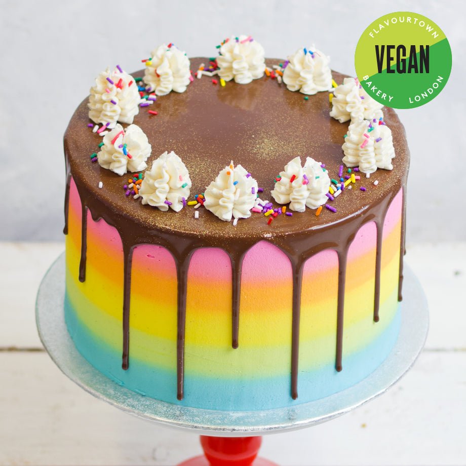 Vegan Chocolate Birthday Cake  Flavourtown Bakery