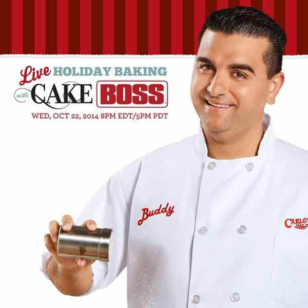 Watch Cake Boss Live and a Giveaway!