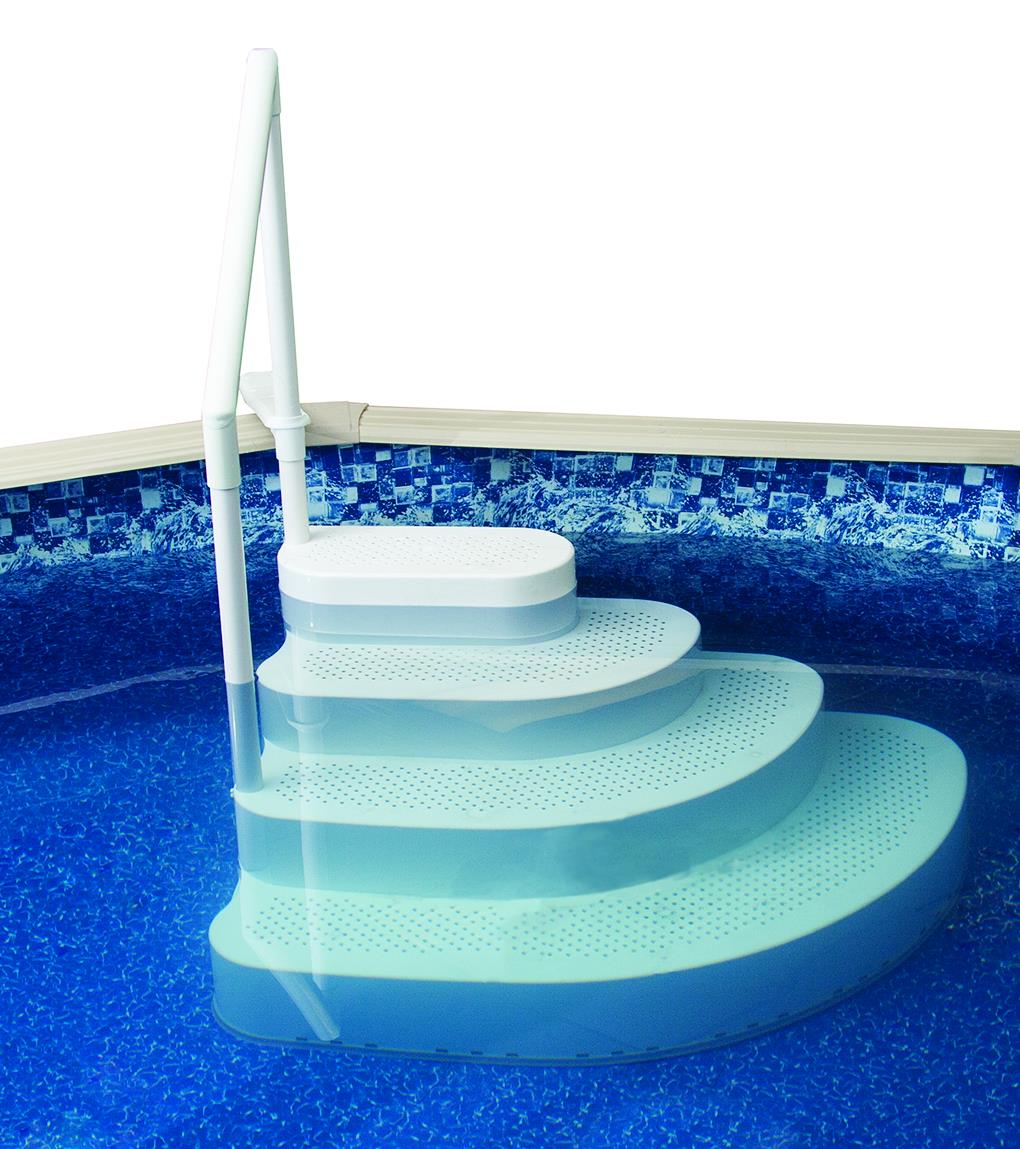 Wedding Cake PVC Step for Pools up to 54 Deep