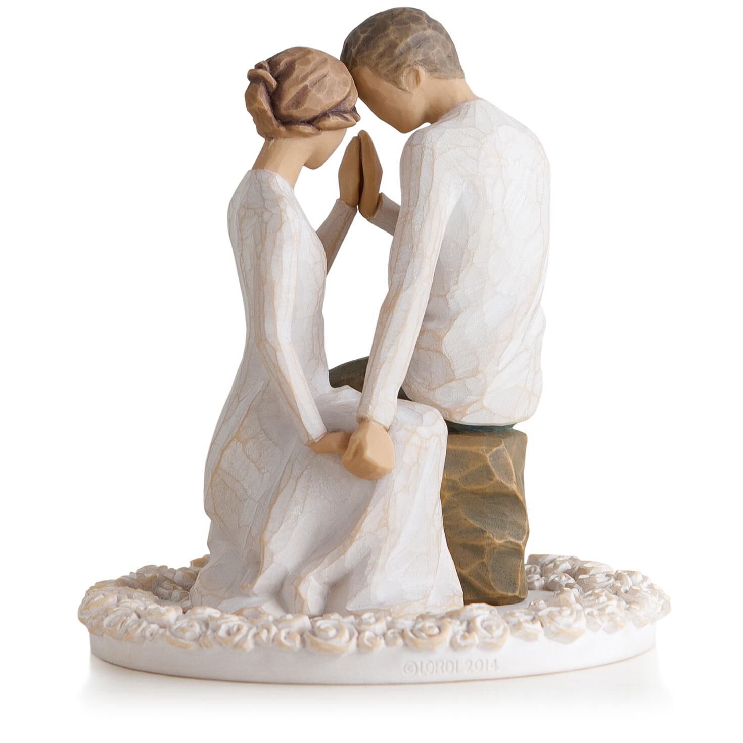 Willow Tree® Around You Figurine &  Wedding Cake Topper ...