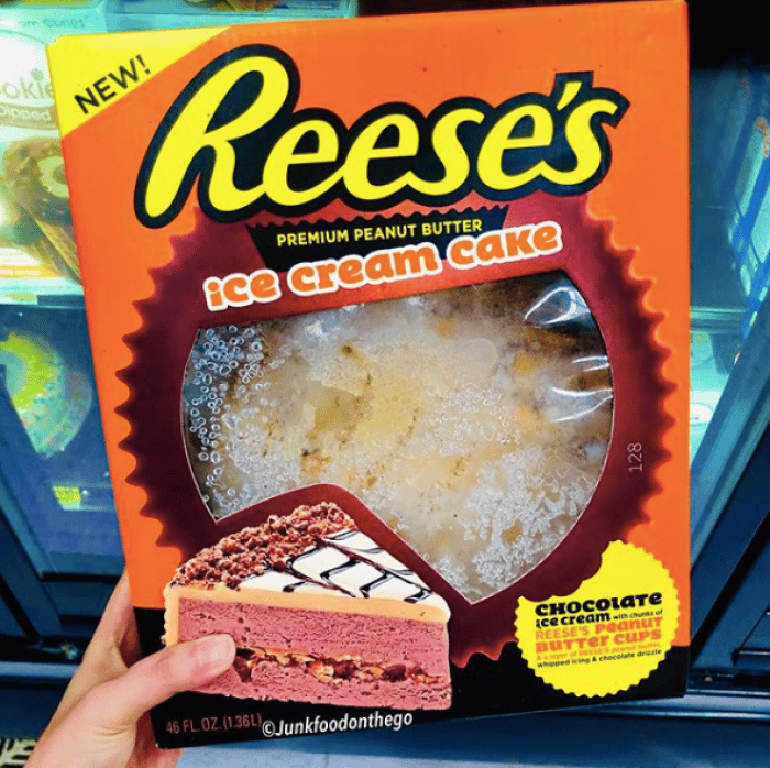 You Can Now Buy A Reeseâs Ice Cream Cake From Walmart